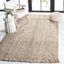 Artisan Gray and Beige Handwoven Jute 9' x 12' Area Rug