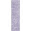 Lavender Paisley Flat Woven Indoor/Outdoor Runner Rug