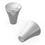 Chrome Polished Conical Cabinet Knob 10-Pack