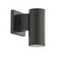 Black Acrylic Cylinder Dimmable LED Wall Sconce