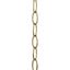 48-Inch Vintage Brass Steel Accessory Chain