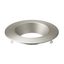 Brushed Nickel 4-Inch Round Recessed Downlight Trim