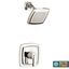 Pulse Rain Nickel Wall Mounted Shower Trim Kit