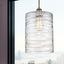 Ballston 14" Brushed Brass Mini Pendant with Glass Shade