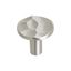 Kamari Brushed Nickel Round Cabinet Knob with Mounting Hardware