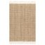 Maui Handwoven Fringe Jute & Wool Runner Rug, 2'6"x8'