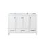 Modero 48'' White Solid Wood Freestanding Vanity Base