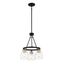 Winsley 3-Light Chandelier with Clear Seeded Glass Shades