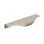 Brushed Nickel Modern Cabinet Edge Pull with Mounting Hardware