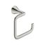 Brushed Nickel Wall Mounted Towel Ring