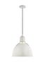 Antique White Aluminum Indoor/Outdoor Pendant Light