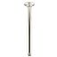 12-Inch Polished Nickel Ceiling Mount Shower Arm with Flange