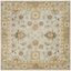 Elysian Light Blue & Beige Hand-Tufted Wool 6' Square Rug