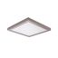 Ultra-Slim Nickel Square 5in LED Energy Star Flush Mount