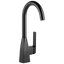 Xander Matte Black Dual-Handle Transitional Bar Faucet