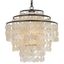 Mini Brielle Dark Bronze 4-Light Crystal Candle Chandelier