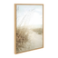 Natural Coastal Beach Grass Canvas Print with Polystyrene Frame