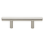 Satin Gold 2.5'' Modern Steel Bar Pull Set