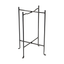 Black Wrought Iron Folding Floor Stand for Planters