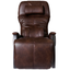 Chestnut Brown Leather Zero Gravity Massage Recliner