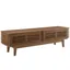 Render 60" Mid-Century Walnut TV Stand with Cabinet