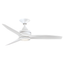 White Washed 48" Ceiling Fan Blade Set