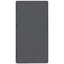 Gray 36" x 18" Frameless Felt Corkboard with MDF