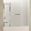 Galleon 58" Frameless Tub Door with Polished Chrome Finish