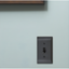 Candler Black Bronze 1-Gang Toggle Light Switch Wall Plate