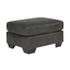 Bladen Gray Upholstered Traditional Ottoman