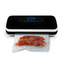 Black Automatic Food Vacuum Sealer with Reusable Bags