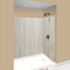 Sorento Beige Composite 3-Panel Shower Wall Kit 60" x 72"