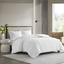 White Twin Cotton Down Alternative Comforter