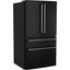 Matte Black Smart French Door Refrigerator with Ice Maker