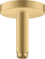 Brushed Gold Optic 4-Inch Ceiling Mount Shower Extension Pipe