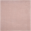 Soft Orchid Pink Square 5' Power-Loomed Indoor/Outdoor Rug