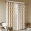 Spice Geometric Light-Filtering Grommet Curtain Panel