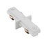 White Polycarbonate H Track I Connector