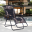 Camouflage Steel Zero Gravity Outdoor Lounge Chair with Armrests