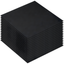 24'' Black Polyester Peel and Stick Carpet Tiles