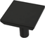 Matte Black Square Brass Cabinet Knob Set