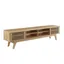 Modway Render 70" Oak Mid-Century Modern Media Console TV Stand