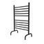 Matte Black Stainless Steel Freestanding Towel Warmer