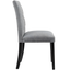 Elegant Duchess Light Gray Tufted Upholstered Dining Chair Set