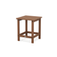 Teak 18" Square Outdoor Side Table