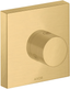 Axor Brushed Gold Optic Modern Diverter Valve Trim