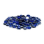 Royal Blue Luster Decorative Fire Glass Beads, 10 Pounds