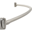 Brushed Nickel 5' Stainless Steel Curved Shower Rod