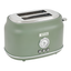 Cedar Green Stainless Steel 2-Slice Wide Slot Toaster