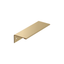 Champagne Bronze 3-3/4 Inch Modern Cabinet Edge Pull